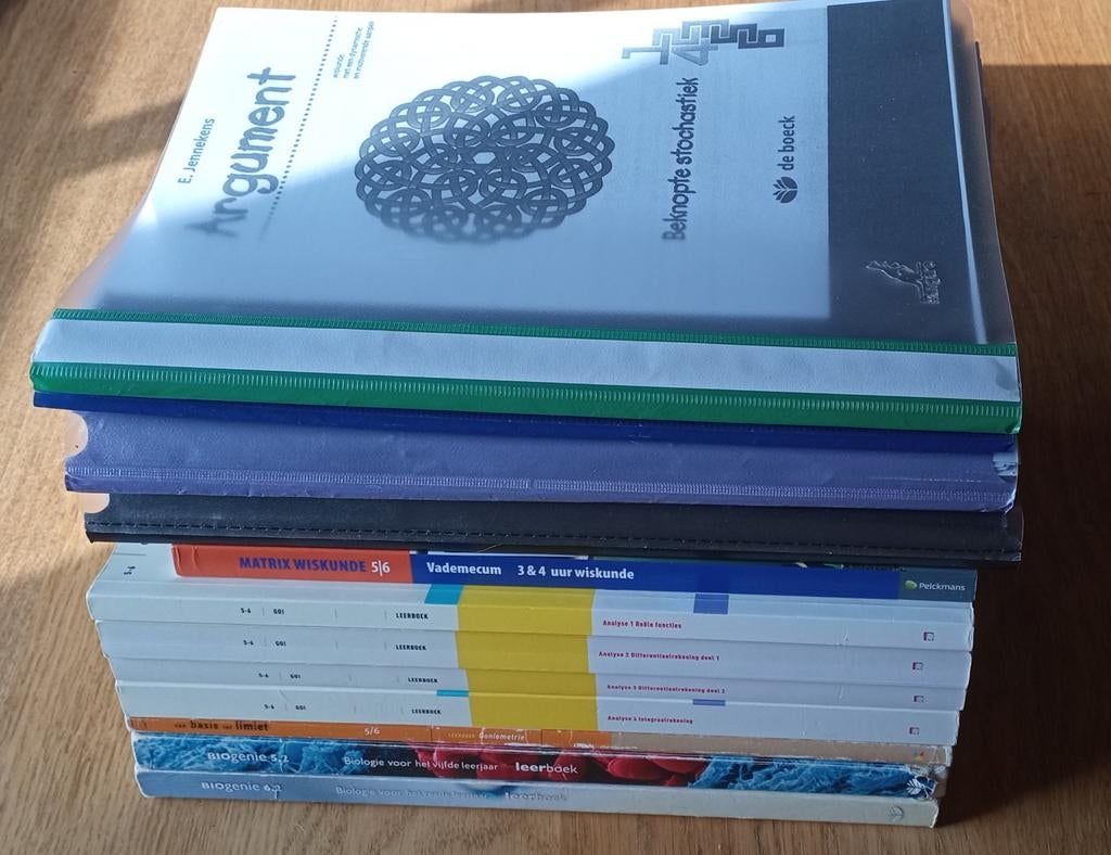 Volledig pakket om te slagen voor de toelatingsexamens, Boeken, Ophalen, Zo goed als nieuw