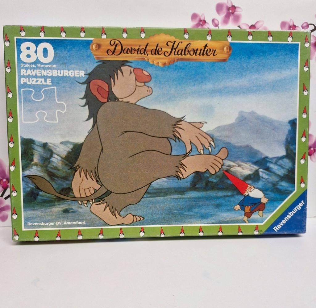 💙 David De Kabouter Puzzel, Ophalen of Verzenden, Meer dan 50 stukjes, Zo goed als nieuw, 6 jaar of ouder