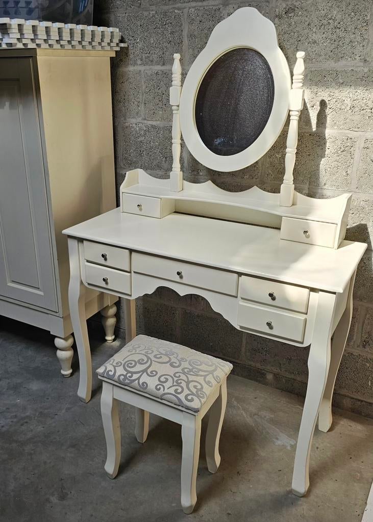 coiffeuse avec miroir et banc, Enlèvement