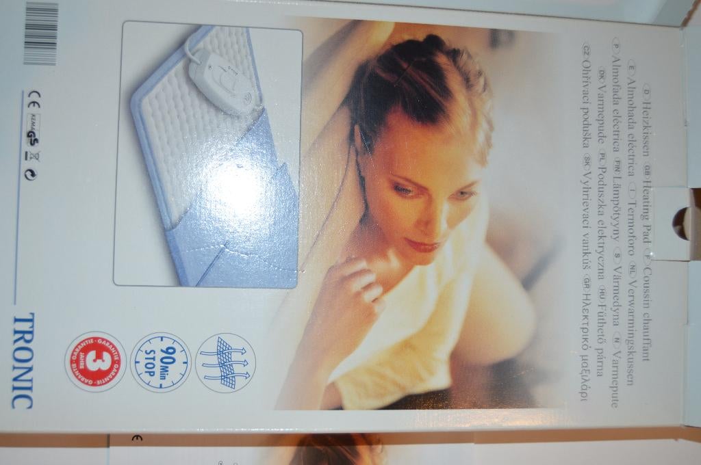 coussin chauffant, Enlèvement ou Envoi, Comme neuf, Une personne, Bleu