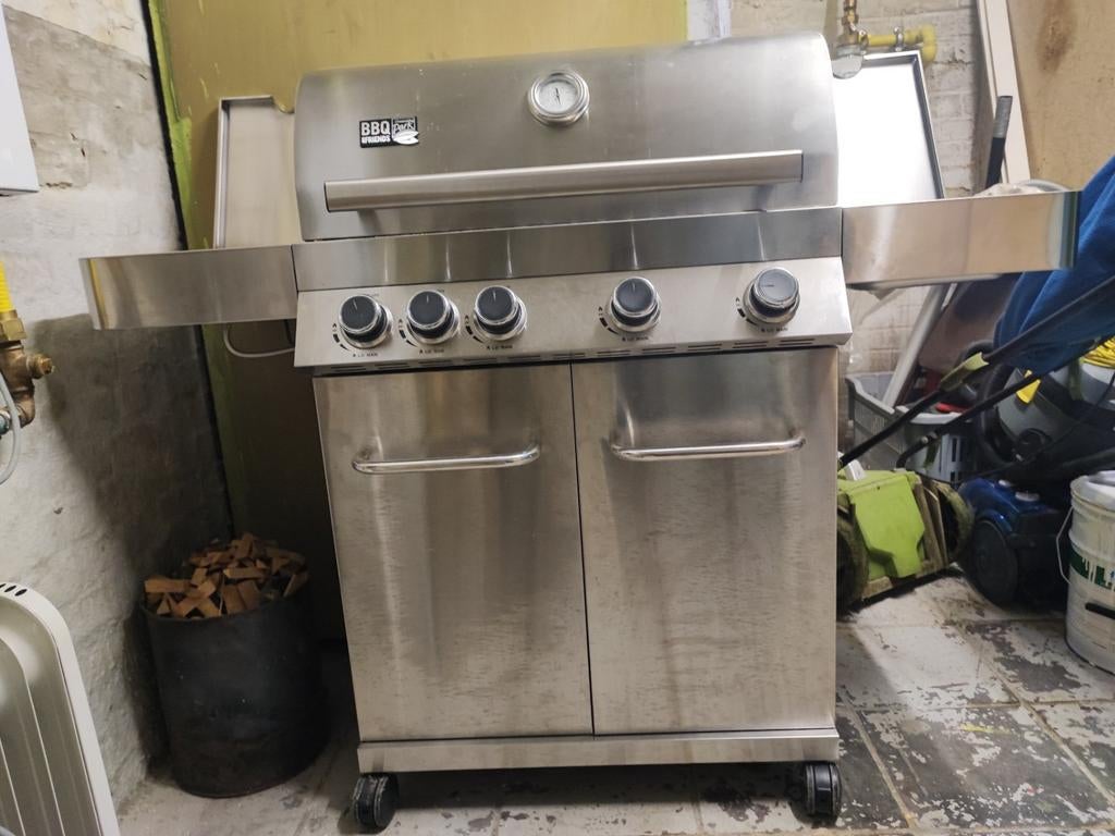 Barbecue Gaz Central Park PASADENA - NEUF (Jamais servi) - F, Jardin & Terrasse, Barbecues à gaz, Neuf, Enlèvement