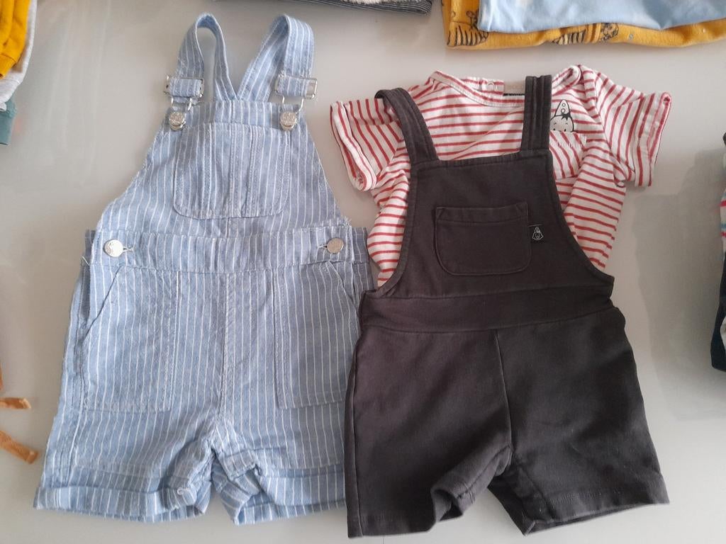 1linnen / en 1 Bumba met t'shirt salopette, Kinderen en Baby's, Babykleding | Overige, Ophalen of Verzenden, Zo goed als nieuw