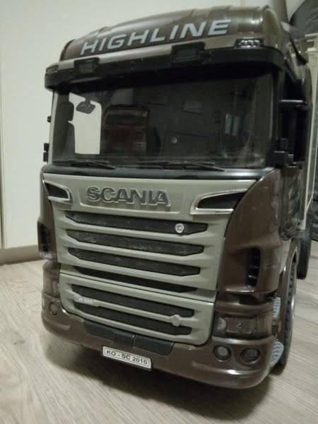 Scania UPS speelgoed truck, Ophalen, Zo goed als nieuw