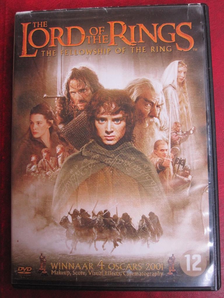 Le Seigneur des Anneaux La Communauté de l'Anneau, CD & DVD, DVD | Science-Fiction & Fantasy, À partir de 12 ans, Enlèvement ou Envoi