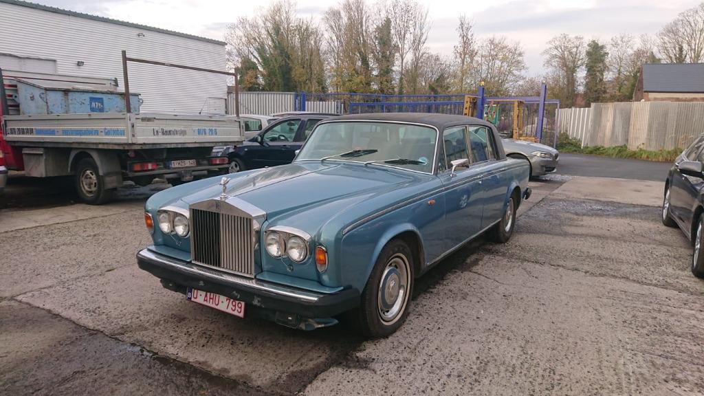Rolls royce silver shadow 6700cc 1979 150000km ancêtre, Auto's, Rolls-Royce, Automaat, 4 deurs, Achterwielaandrijving, Beige
