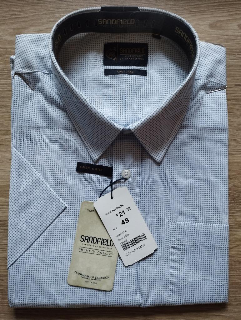 Nieuw stijlvol en tijdloos herenhemd met korte mouwen, Kleding | Heren, Overhemden, Ophalen, Nieuw, Andere, Overige halswijdtes