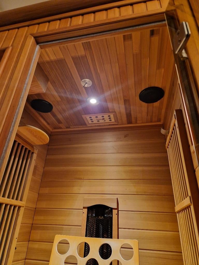 infra rood cabine red cedar, Ophalen, Zo goed als nieuw