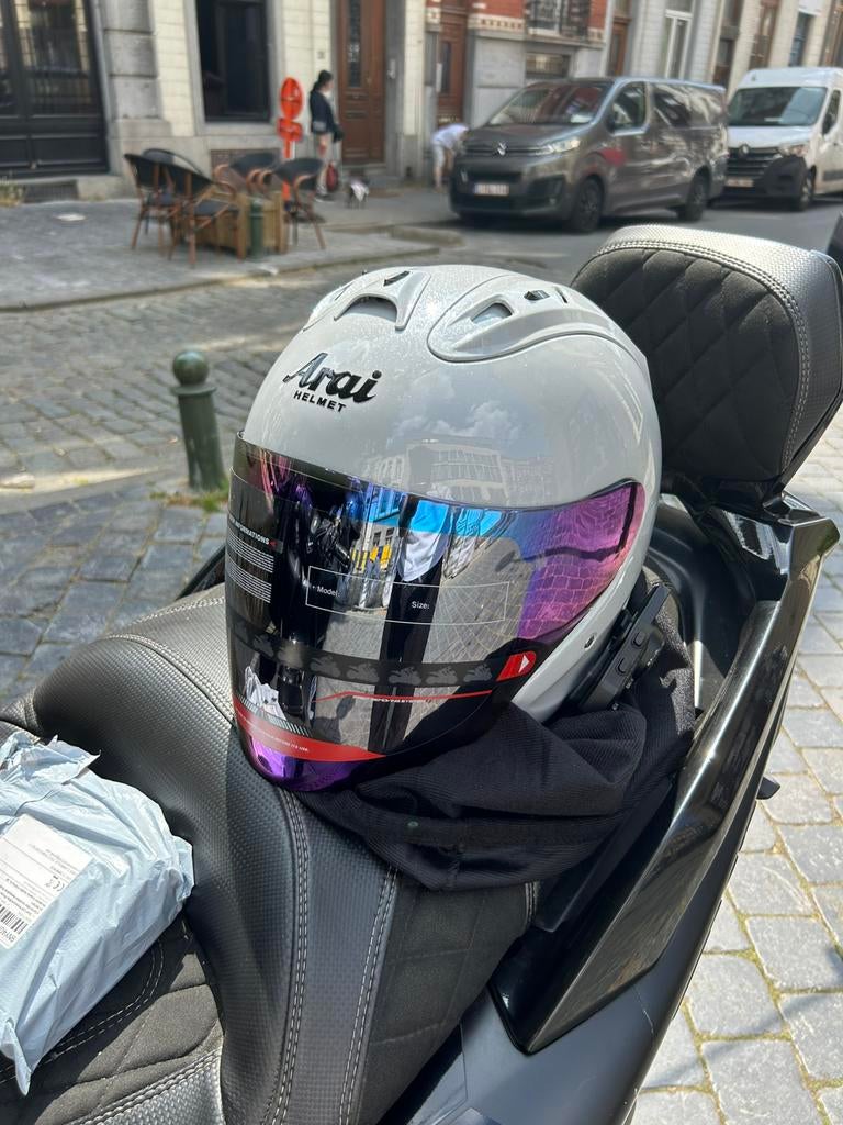 Casque Arai Gris Nardo avec intercom et livraison, Enlèvement ou Envoi