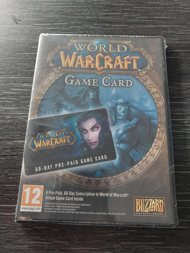 World of Warcraft: 60-Day Pre-Paid Game Card, Consoles de jeu & Jeux vidéo, Jeux | PC, Enlèvement ou Envoi