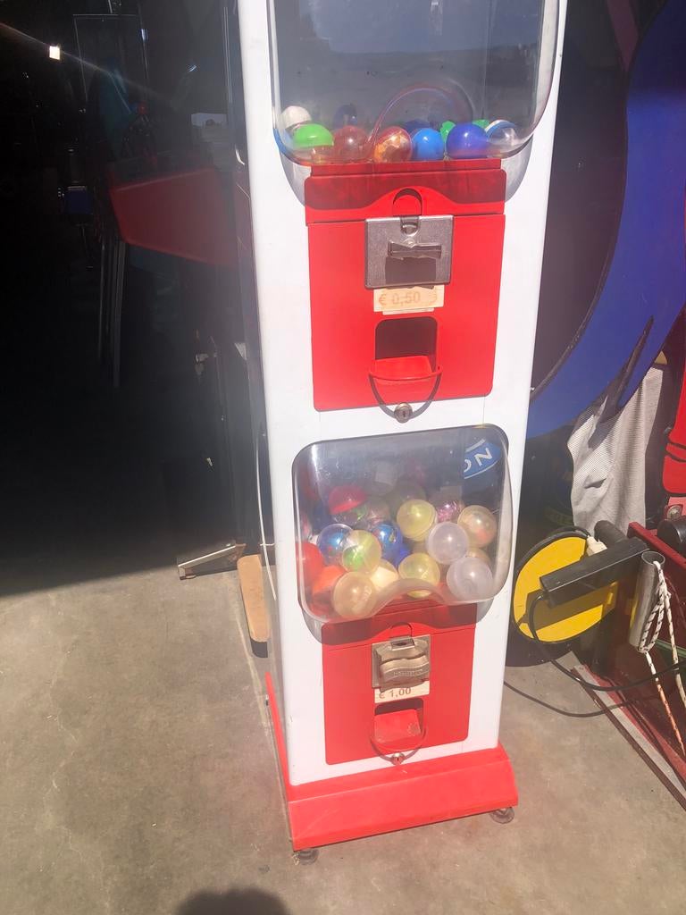 Dubbele capsules automaat., Verzamelen, Ophalen, Gebruikt