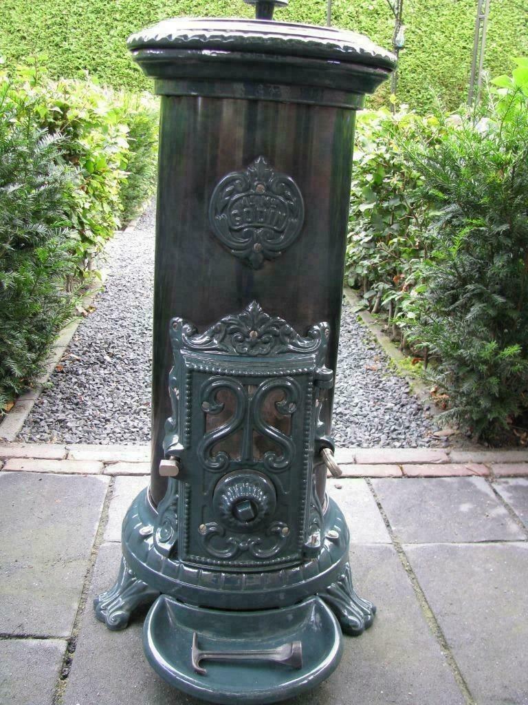 Poêle à bois ZGAN Godin ou poêle à charbon tout brûleur 5KW, Enlèvement, Comme neuf