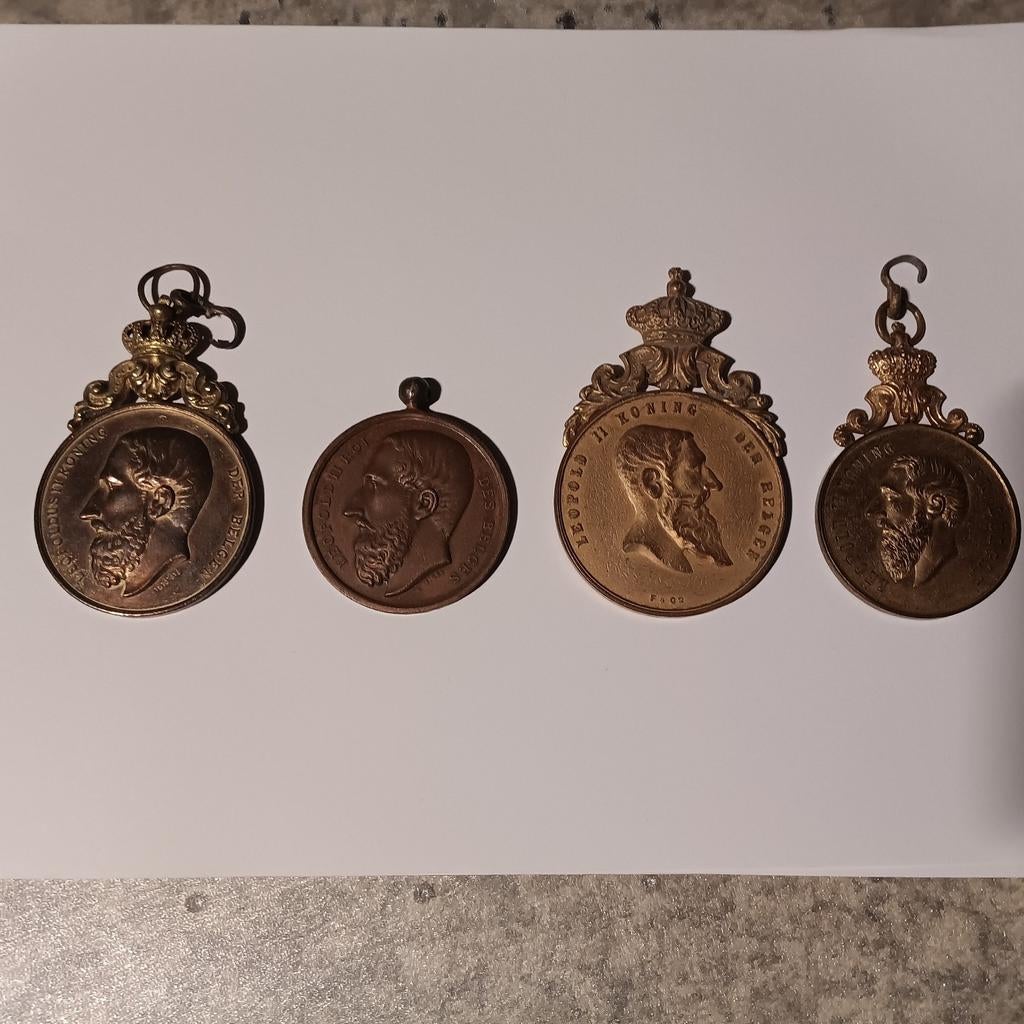 Medailles Leopold II, Collections, Enlèvement ou Envoi