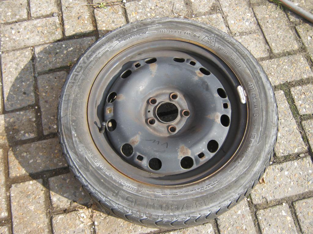 1 roue de secours pour VW Polo VW Fox, Ophalen of Verzenden, Gebruikt