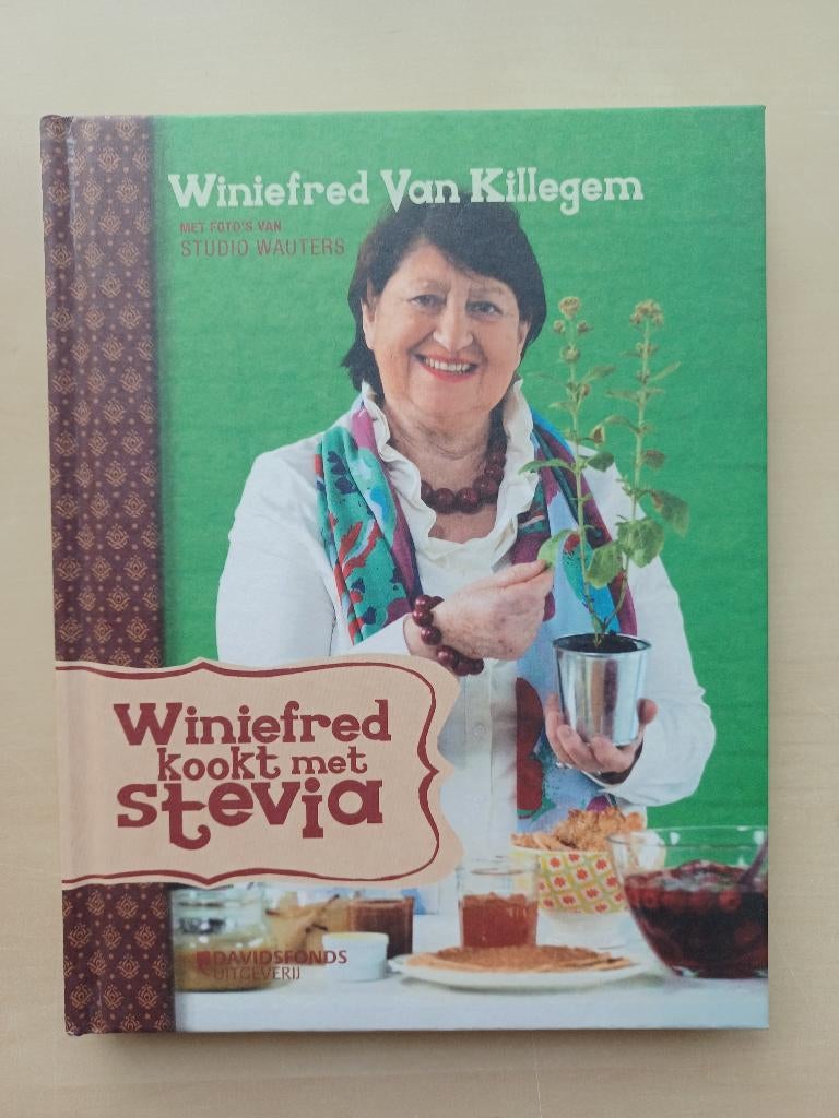 NIEUW - Winiefred kookt met Stevia, Livres, Santé, Diététique & Alimentation, Enlèvement ou Envoi, Neuf, Plantes et Alternatives