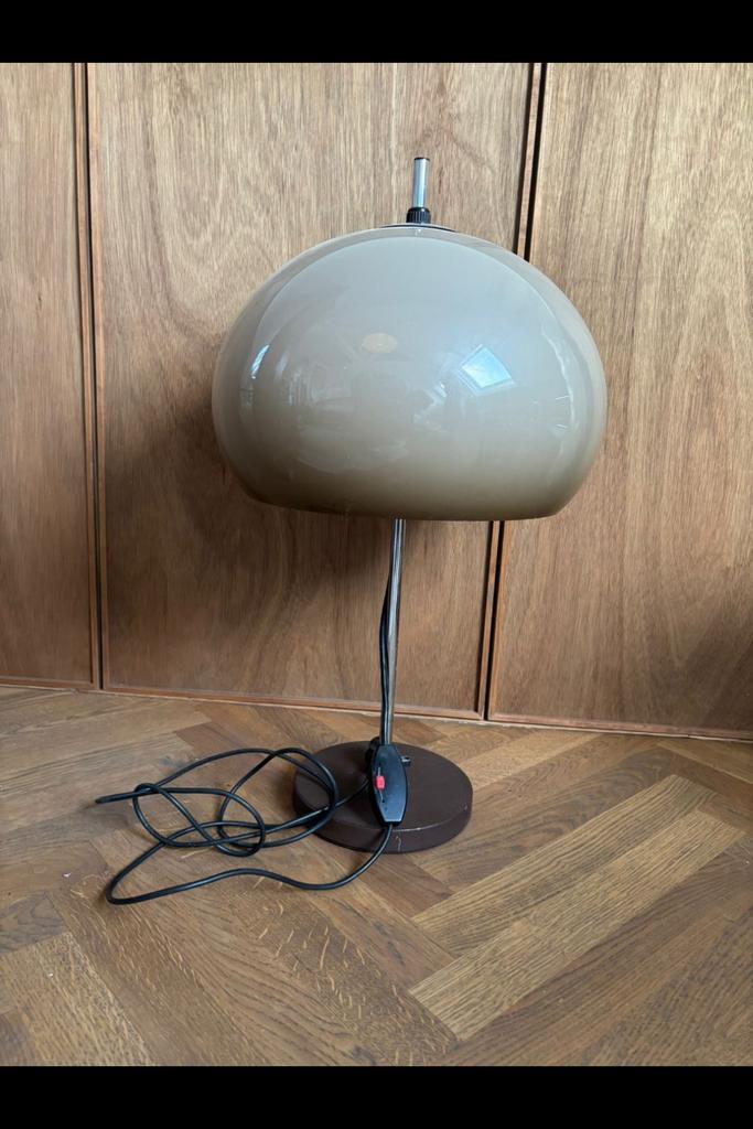 Belle lampe en forme de champignon de l'ère spatiale Dijkstr, Maison & Meubles, Lampes | Lampes de table, Enlèvement ou Envoi