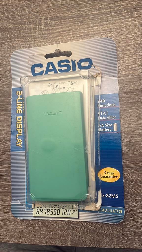 Casio fx-82MS, Ophalen of Verzenden, Zo goed als nieuw