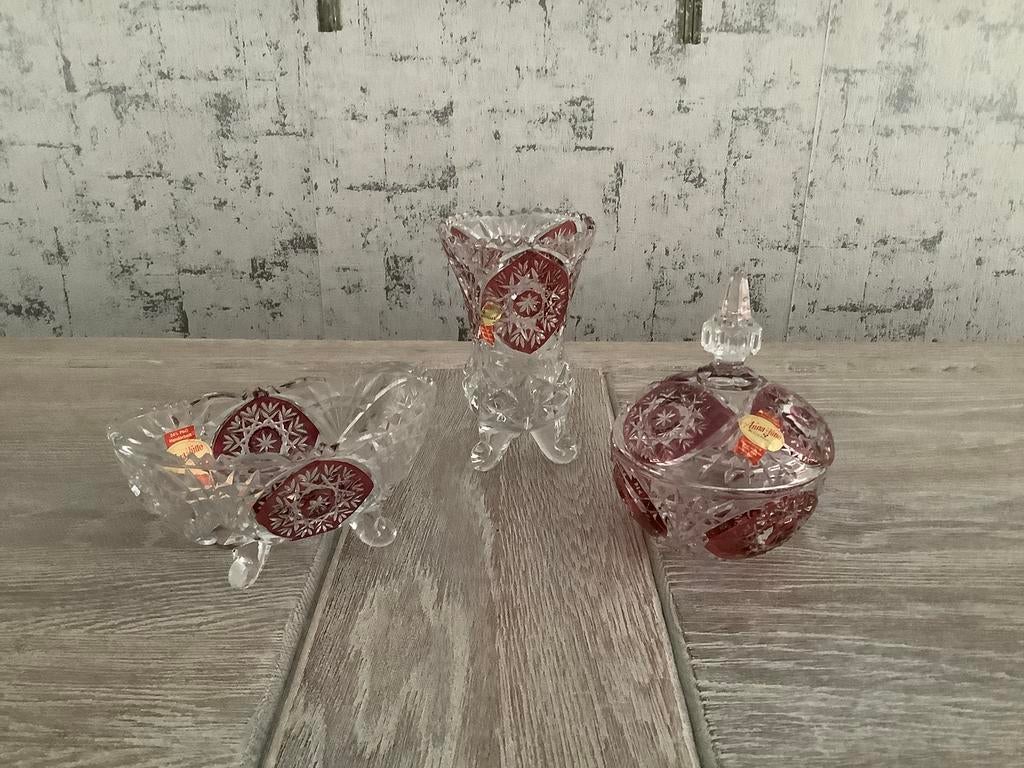 Cristal vintage Anna Hut, Antiquités & Art, Enlèvement