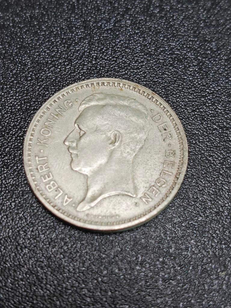 20 Frank koning Albert I, Ophalen of Verzenden