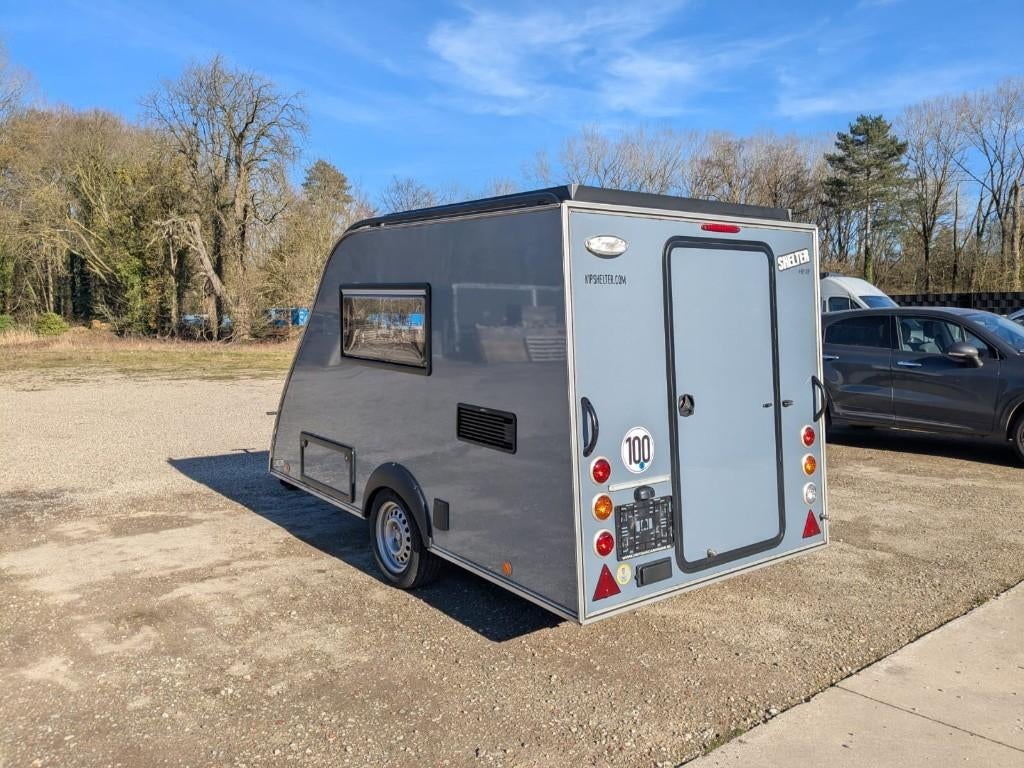 Kip Shelter plus, inclusief De Waard Bosuil tent, Caravans en Kamperen, Caravans, Kip, Bedrijf, Treinzit, Schokbreker