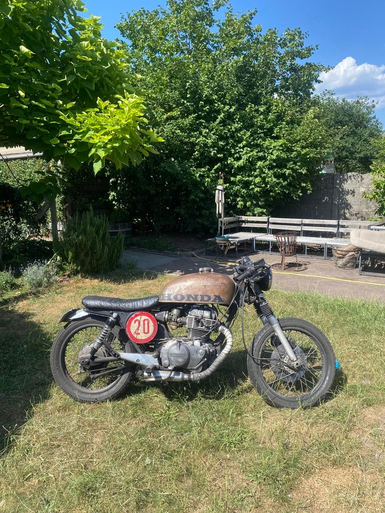Unieke Brat/ cafe racer Honda Cb400n, Motos, 2 cylindres, Particulier, 400 cm³, 12 à 35 kW
