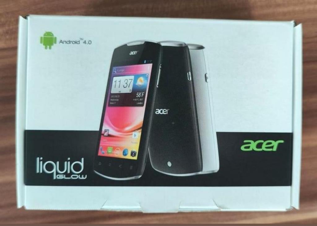 Acer Liquid Glow E330 (noir), Télécoms, Autres modèles, Enlèvement ou Envoi, 3 à 6 mégapixels, Comme neuf