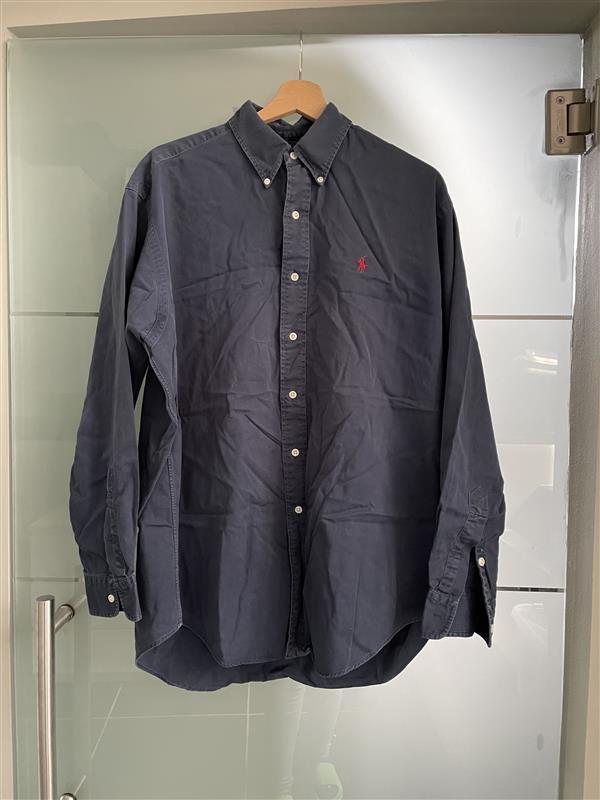 Chemise Ralph Lauren bleu foncé, Vêtements | Hommes, Tour de cou 39/40 (M), Enlèvement ou Envoi, Ralph Lauren, Comme neuf