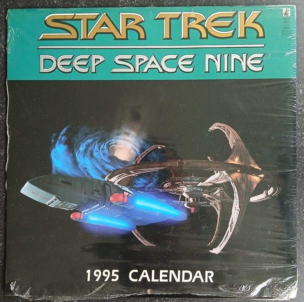 Star trek calendrier 1995 collector, Collections, Enlèvement ou Envoi, Comme neuf
