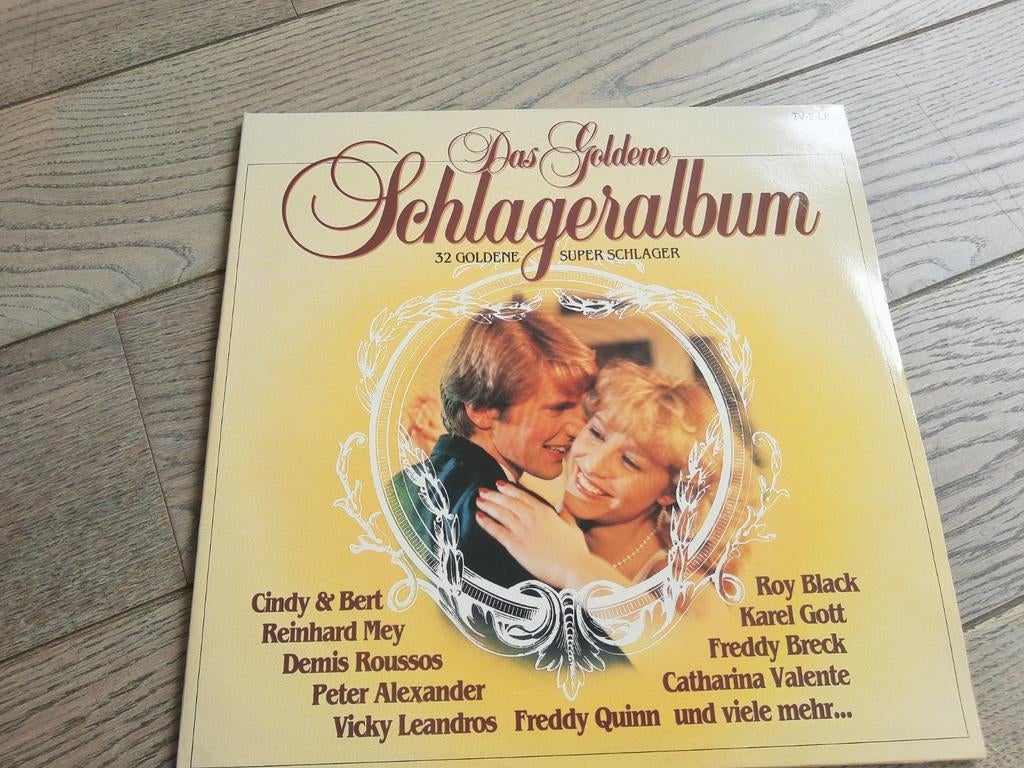Dubbel LP: Das golden Schlageralbum, Ophalen of Verzenden, Zo goed als nieuw