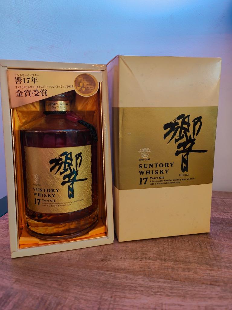 Hibiki - 17 ans - Étiquette dorée 75cl ancienne/version anté, Collections, Vins, Neuf, Autres types, Autres régions, Pleine, Enlèvement ou Envoi