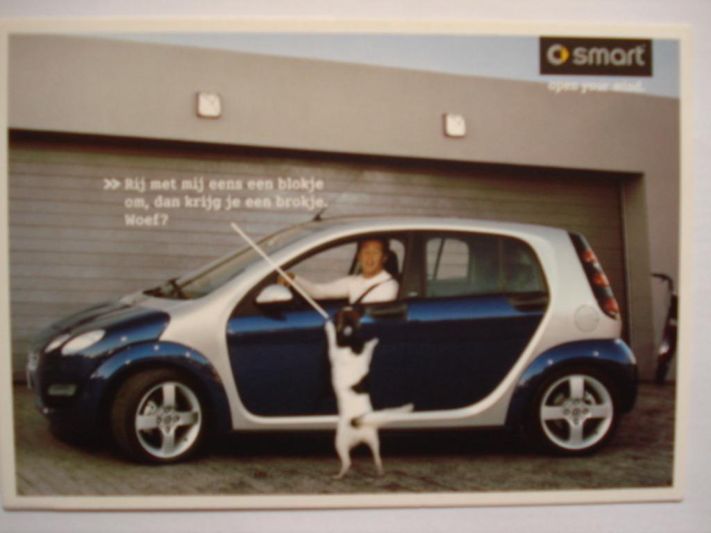 carte boomerang smart forfour bleu foncé, Envoi, Comme neuf, Mercedes