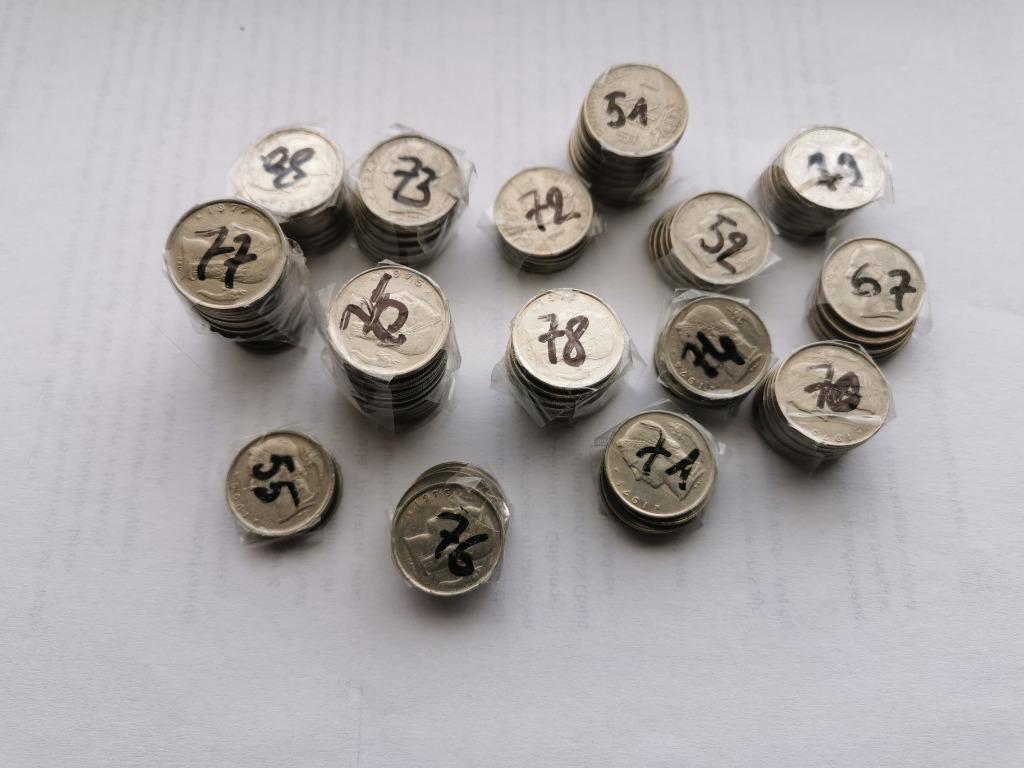 1 Frank type Ceres VL en FR, Ophalen of Verzenden, Overig, Losse munt