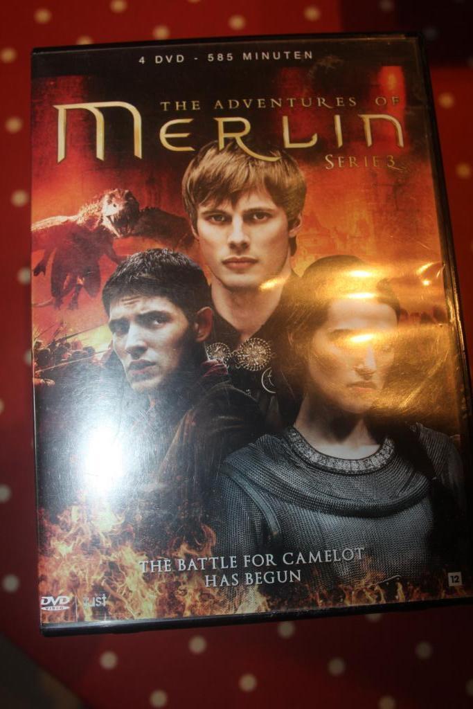 Merlin  seizoen 3, Boxset, Vanaf 9 jaar, Ophalen of Verzenden, Zo goed als nieuw
