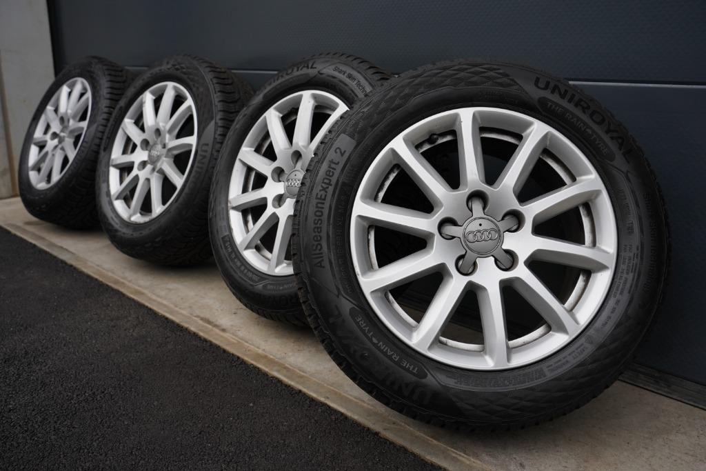 Kit 4 Saisons 16' original pour AUDI A4 (et autres), Pneus hiver, 16 pouces, Véhicule de tourisme, 205 mm