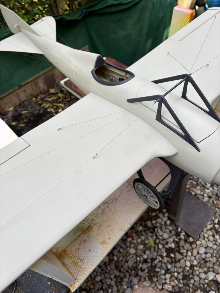 Model vliegtuig houtbouw, Ophalen, Zo goed als nieuw