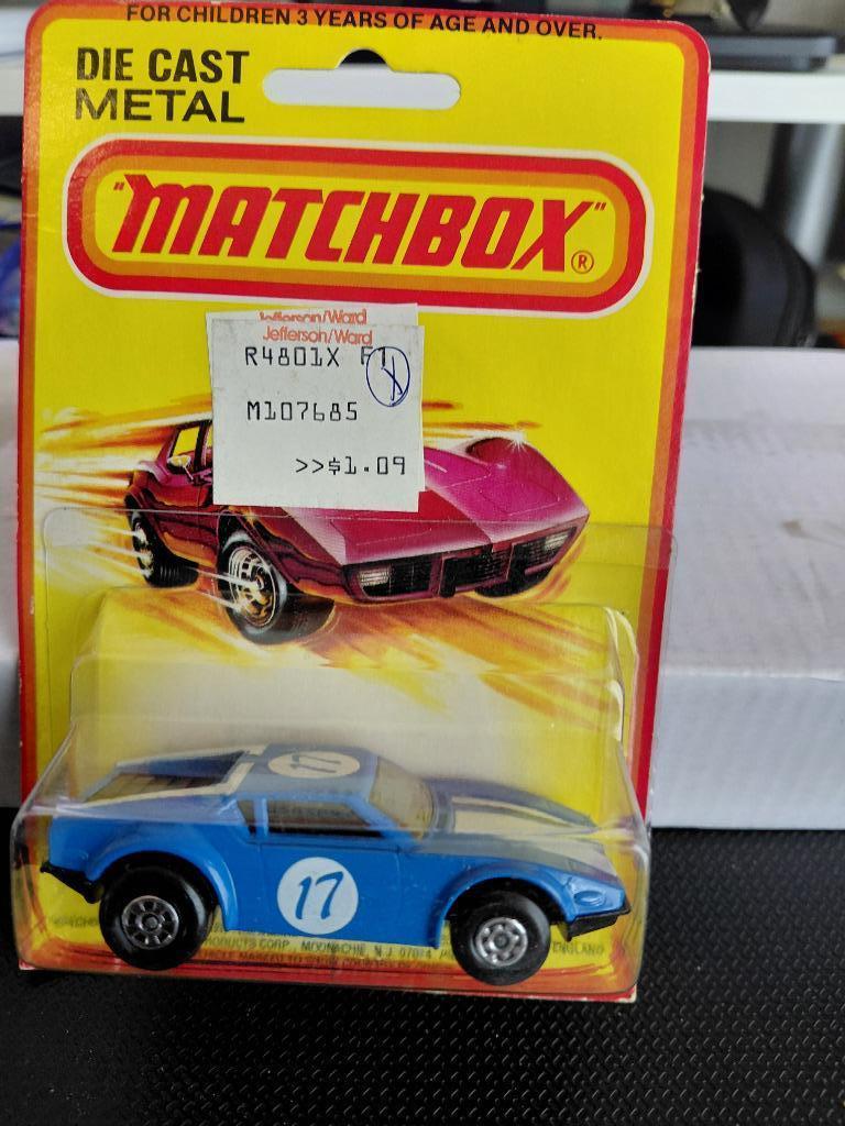 Matchbox #8  Detomaso Pantera, Ophalen of Verzenden, Zo goed als nieuw, Auto