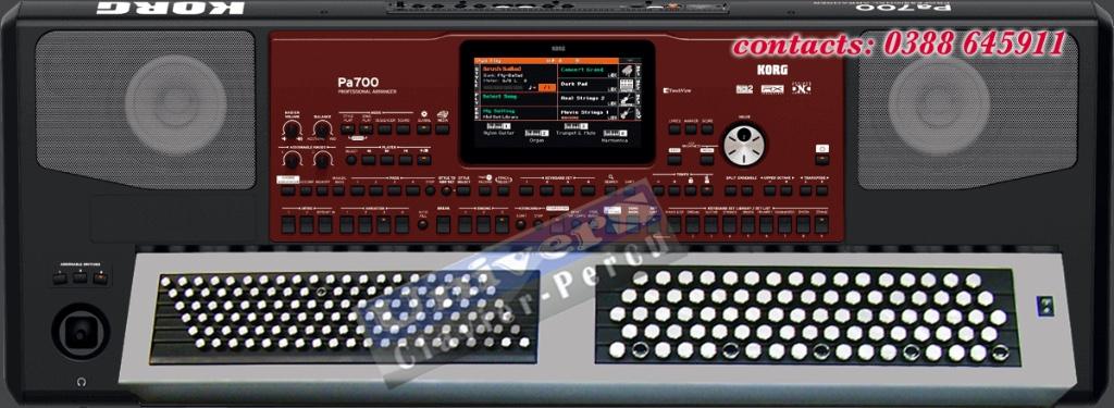 KORG PA700 - Keyboard KNOP ACCORDION-B of C Griff, Muziek en Instrumenten, Overige Muziek en Instrumenten, Ophalen of Verzenden