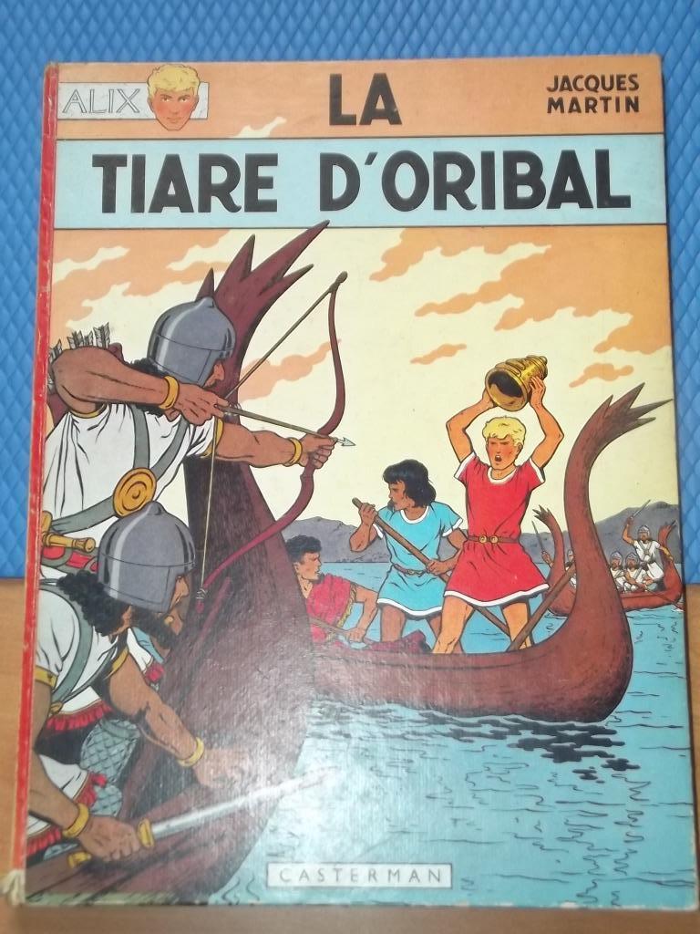 ALIX - La Tiare d'Oribal, Eén stripboek, Ophalen of Verzenden, Gelezen, Jacques Martin