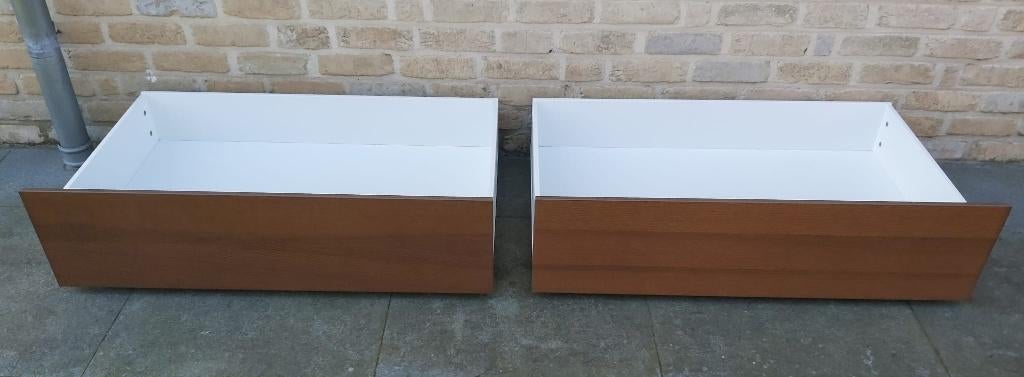 IKEA MALM 2 tiroirs marron brun, Maison & Meubles, Autres dimensions, Brun, Enlèvement, Utilisé