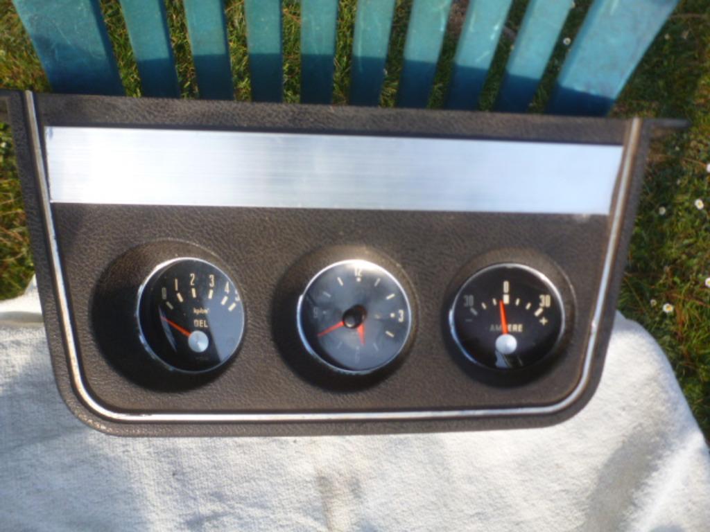 OPEL Commodore/ Rekord Sprint: middenconsole + VDO-bediening, Auto-onderdelen, Dashboard en Schakelaars, Verzenden, Gebruikt, Opel