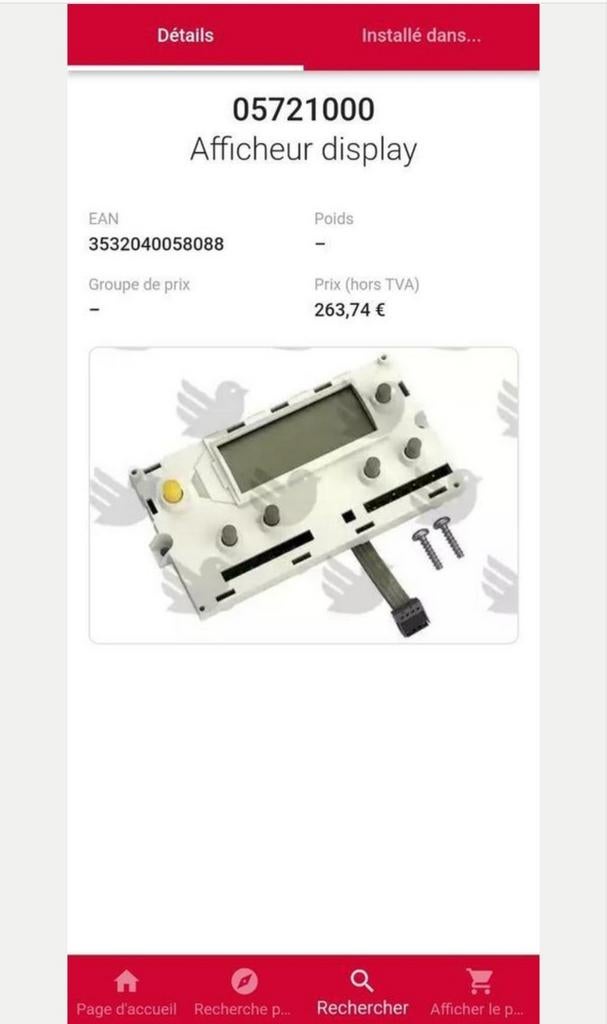 Afficheur Display Bulex isofast, Bulex isomax (neuf), Enlèvement ou Envoi, Neuf