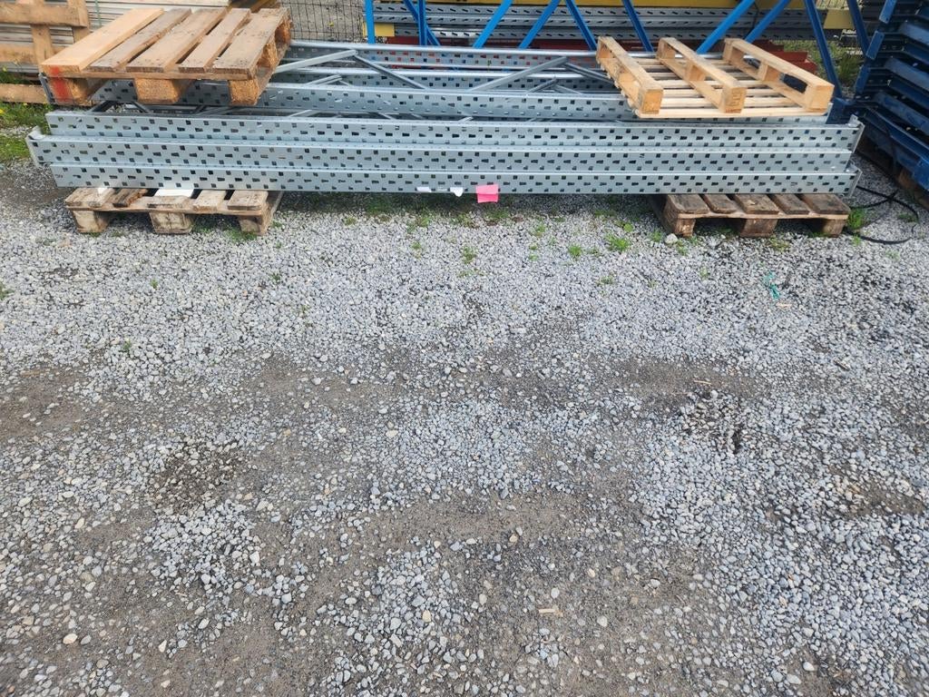 Lot de rack palette, rayonnage industriel, étagère entrepôt,, Bricolage & Construction, Bois & Planches, Utilisé, Palette