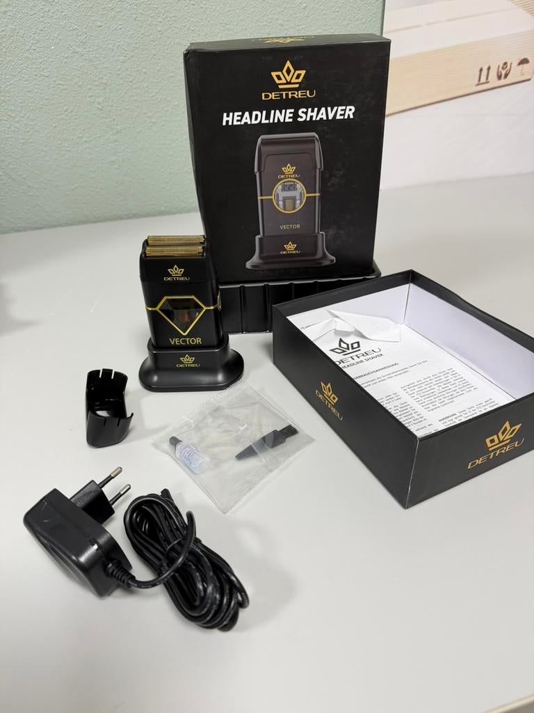 Rasoir DETREU Vector Headline Pro Foil — tondeuse à cheveux, Enlèvement ou Envoi, Neuf, Tondeuse