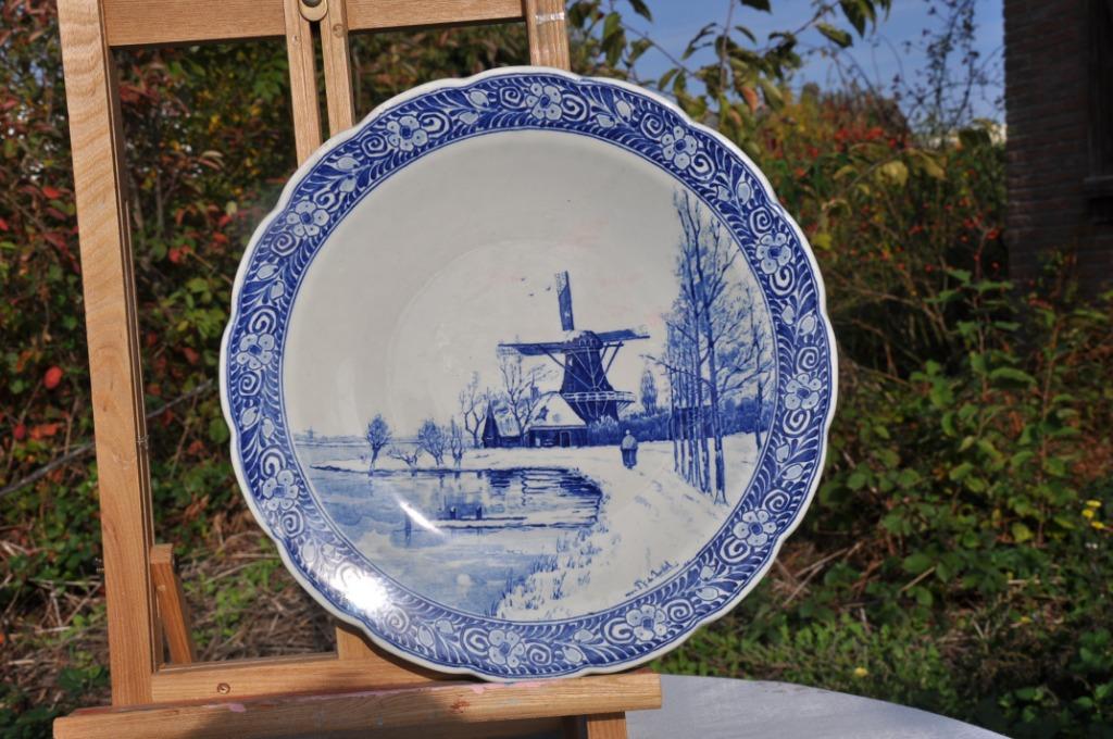 plat mural delft petrus regout maastricht (50), Enlèvement ou Envoi