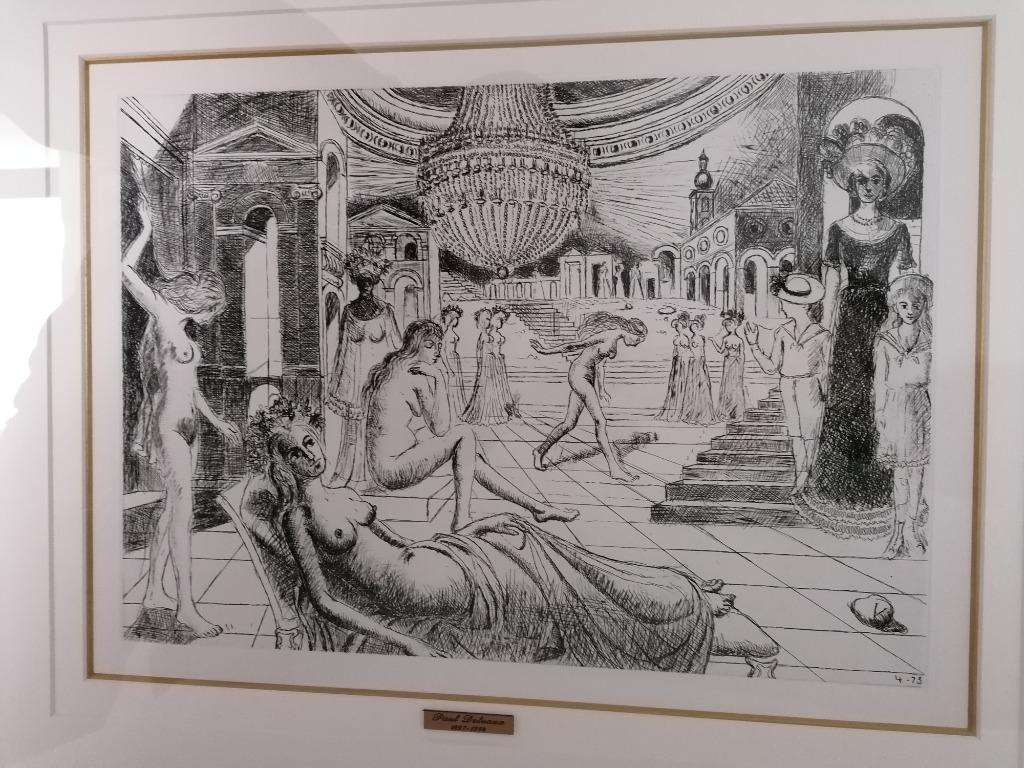 Paul Delvaux - Coup de théâtre, Enlèvement