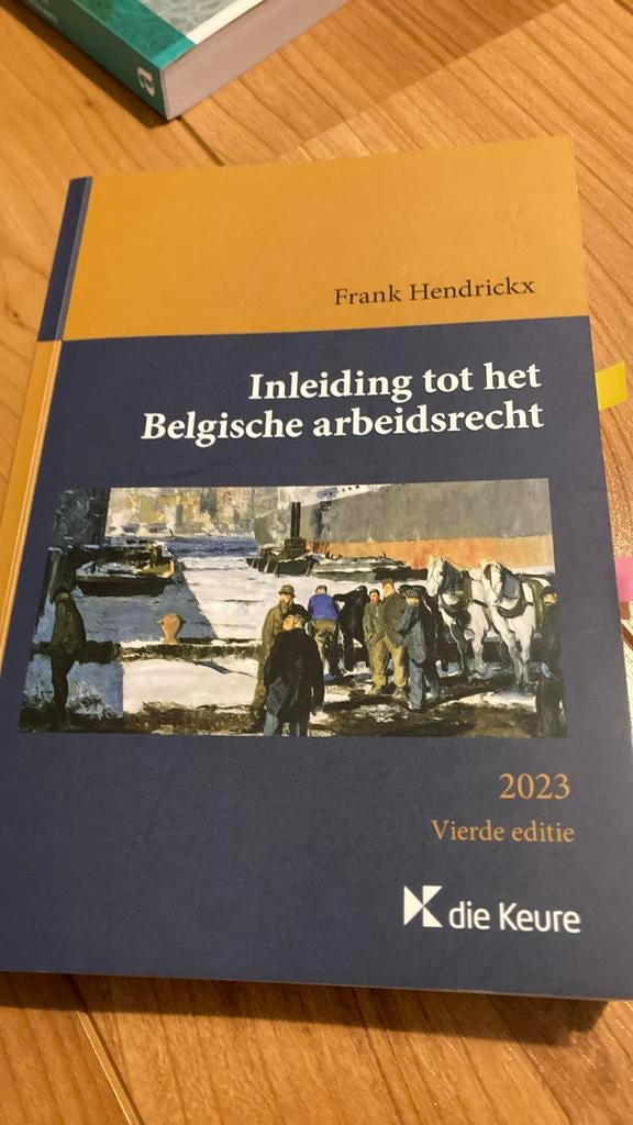 Inleiding tot het Belgisch arbeidsrecht, Boeken, Studieboeken en Cursussen, Ophalen of Verzenden, Gelezen