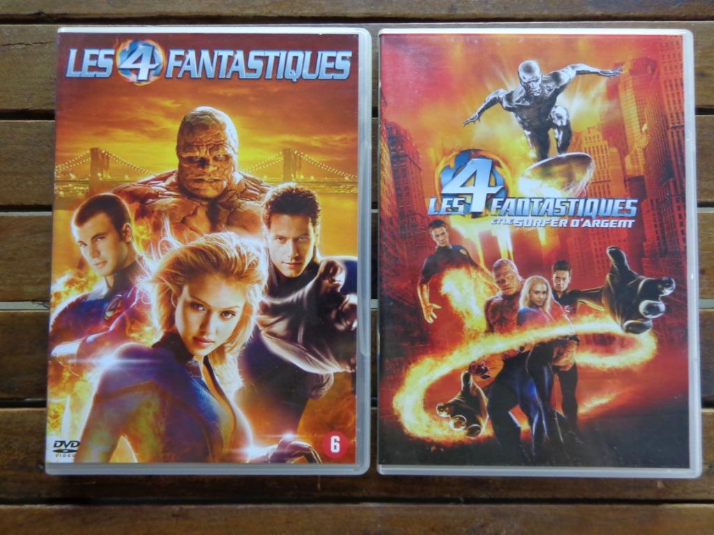 )))  Les 4 Fantastiques 1 & 2  //  Marvel   (((, CD & DVD, Tous les âges, Enlèvement ou Envoi, Comme neuf, Action