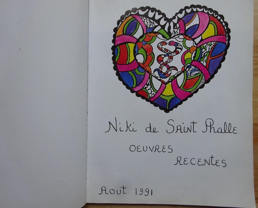 Niki de Saint Phalle, oeuvres récentes 1991, Pieters Knokke, Enlèvement ou Envoi, Utilisé, Peinture et dessin