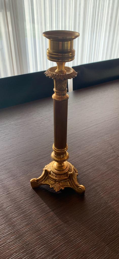 Voetstuk van lampadaire, Antiek en Kunst, Antiek | Brons en Koper, Ophalen of Verzenden