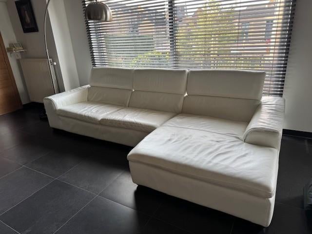 lederen zetel, Ophalen, Strak, Gebruikt, Hoekbank