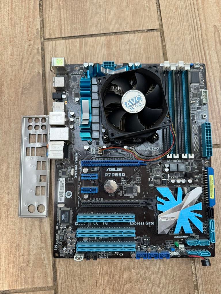 Bundle complet intel core i7 870 + 8go, Informatique & Logiciels, Enlèvement ou Envoi, Comme neuf, Intel